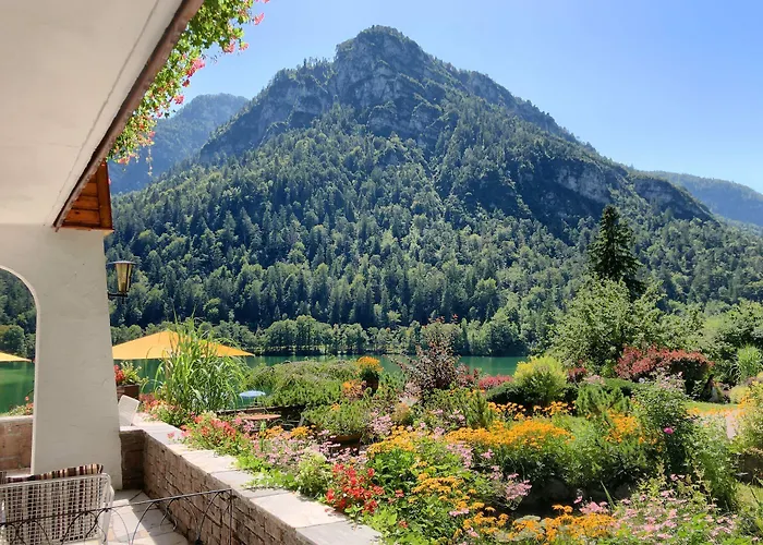 호텔 Hubertus Am Thumsee - Ruhe Fruehstueck Und Alpenpanorama 3*