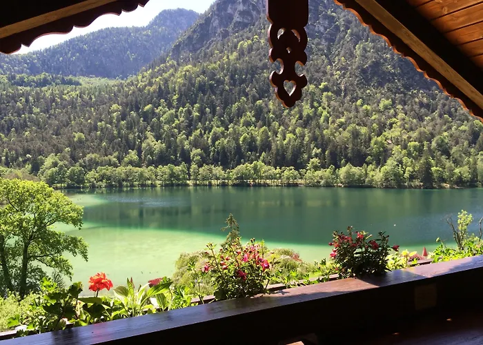 Hubertus Am Thumsee - Ruhe Fruehstueck Und Alpenpanorama 호텔
